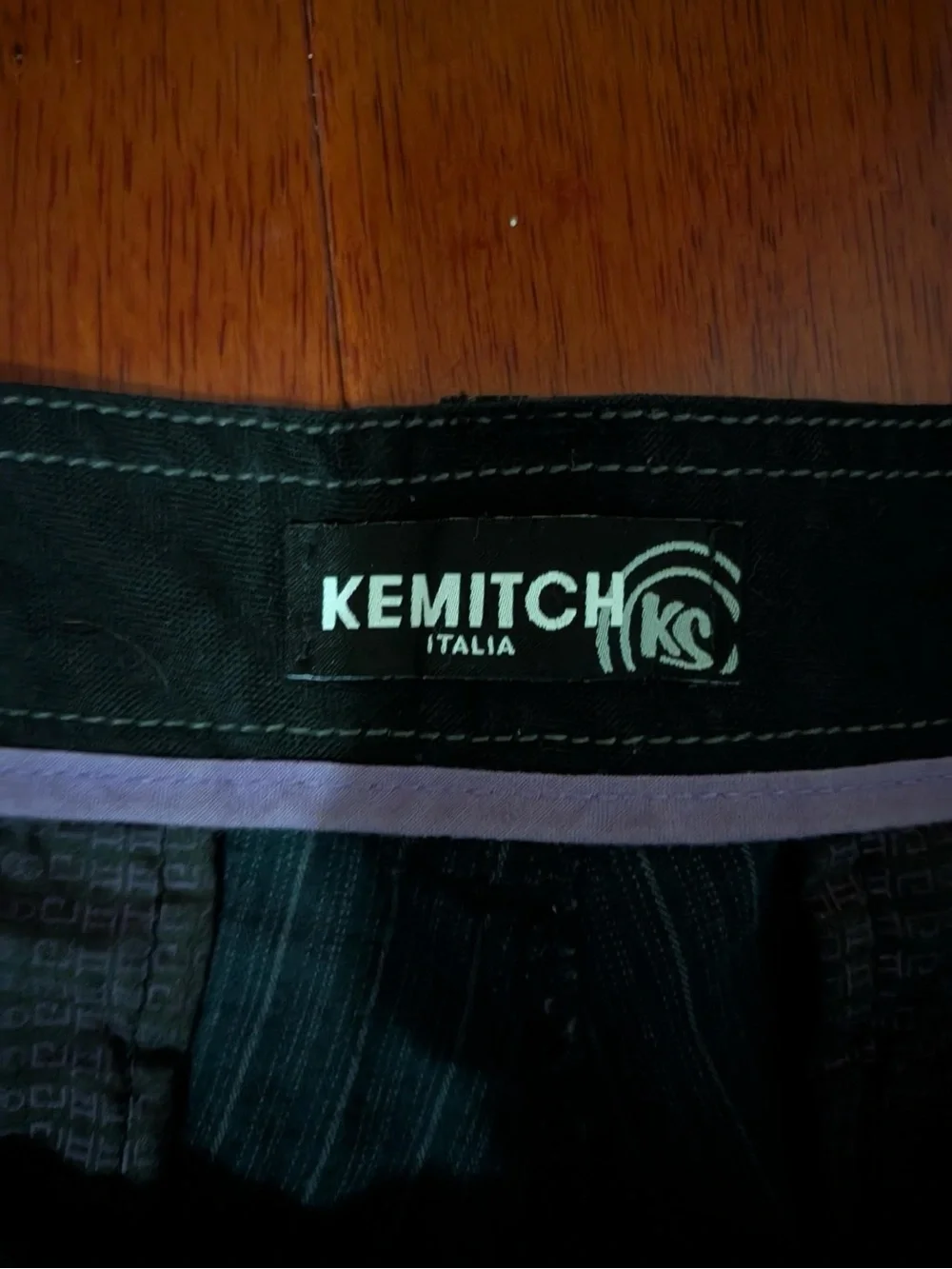 Men's Black Pinstripe Cargo Pants with Utility Pockets